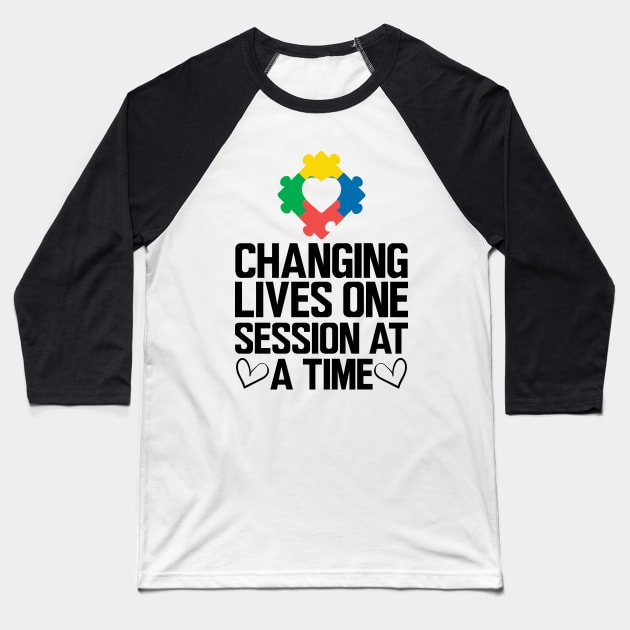 RBT - Changing lives on session at a time Baseball T-Shirt by KC Happy Shop